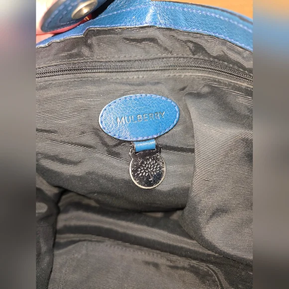 Mulberry Daria Satchel Petrol Blue - Picture 16 of 16